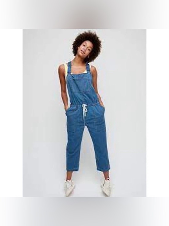Wilfred Pants - NWT Wilfred Free Valetta Overalls Romper Jumpsuit indigo size medium